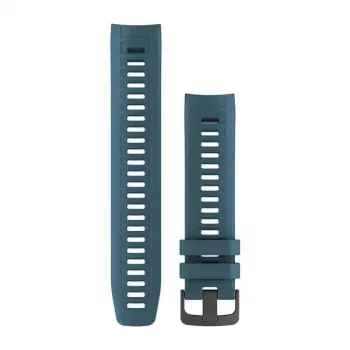 Garmin QuickFit 22 Watch Band priekš Instinct, Fenix, Forerunner, Epix – Lakeside Blue Silikona