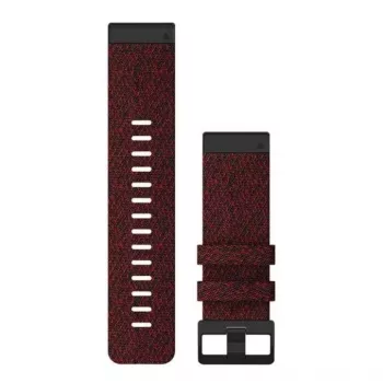 Garmin QuickFit 26 siksniņa pulkstenim, sarkanā nokrāsā, neilons