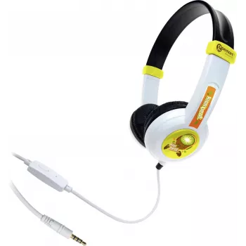 Geemarc Kiwibeat Smart 101 bērnu austiņas ar mikrofonu - Zili/zaļas