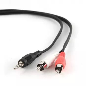 Gembird CCA-458-5M Audio kabelis 3,5mm Jack uz 2x RCA vīriešu-vīriešu 5m