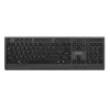Gembird KB-MCH-06-CYRL slaids vadu multivides tastatūra ar Type-C adapteri, kirilicas izkārtojums, melna