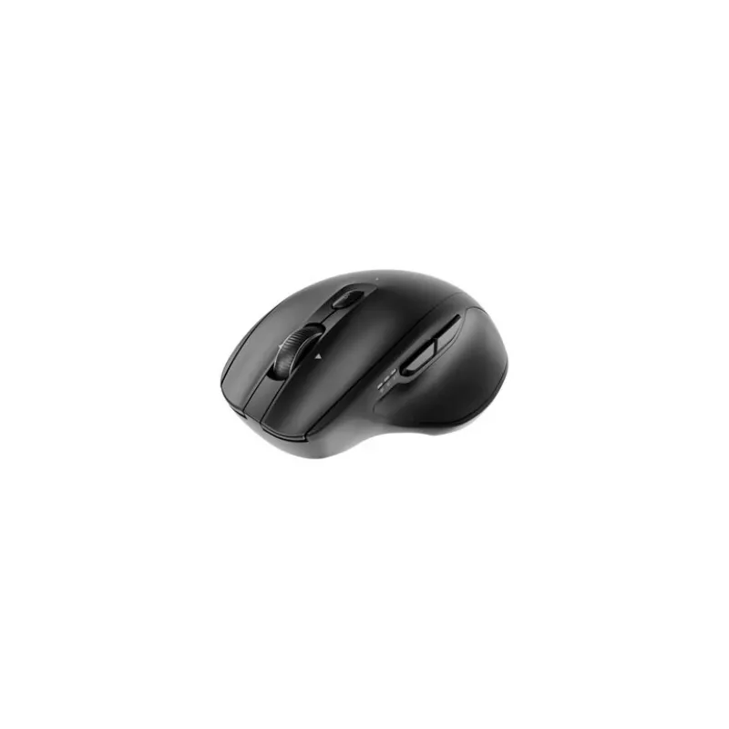 Gembird MUSW2-6B-02 Divu režīmu bezvadu pele (2.4G + BT), 2400 DPI, 6 pogu, Melna