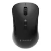 Gembird MUSW2-7B-01 Divrežīmu bezvadu pele (2.4G + Bluetooth), 1600 DPI, 7 pogu, melna