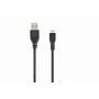 Gembird USB 2.0 kabelis Micro-USB AM-MBM5P 0,3m Melns