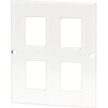 GETFORT 12 portu Cat.5e UTP 10 collu ielāpu panelis, RJ45, 1U, melns