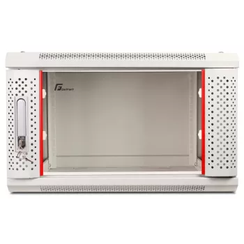 GETFORT 19 collu 6U sienas skapis 600x450mm pelēks (WGF06-64EH-WGG)