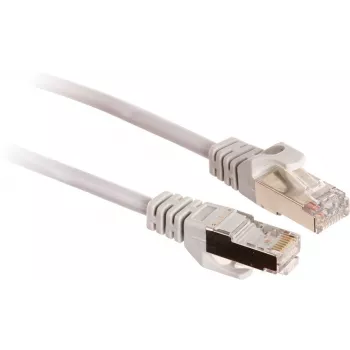 GETFORT Cat.5e FTP Patch vads 0,5 m pelēks - ekranēts RJ45 Ethernet vads