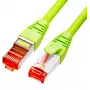 GETFORT Cat.6A S/FTP LSOH ielāpu kabelis 5m zaļš
