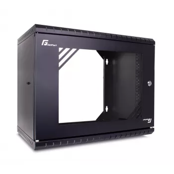 GETFORT ECO v3 19 inch 9U sienas skapis 520x450 mm melns