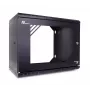 GETFORT ECO v3 19 inch 9U sienas skapis 520x450 mm melns