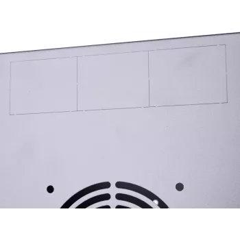 GETFORT ECO v3 sienas skapis 19 inch 9U 520x340 mm melns - WGF09-53E-WGBv3