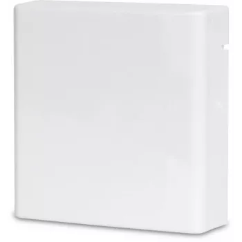 GETFORT GF-FO2P FTTH optiskās šķiedras abonenta kontaktligzda ar SC/APC un LC/APC adapteriem, 2 portu sienas kārba, vienmodu, balta