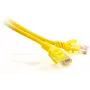GETFORT GF-PC5EUTP-3Y Cat.5e UTP komutācijas kabelis, 3 m, dzeltens, RJ45, apzeltīti kontakti, 1 Gbps