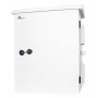 GETFORT HGF-40/30/50 hermētiskais korpuss uz staba 400x300x500 mm IP65 ABS gaiši pelēks