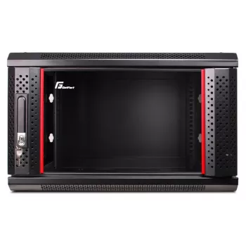 GETFORT WGF06-64EH-WGB 19 collu 6U sienas skapis 600x450mm melns
