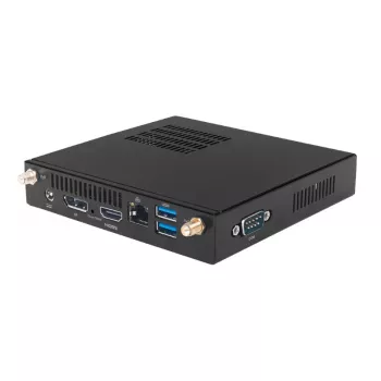 Giada DK310 bezventilatora mini dators Intel Celeron J6412 4GB RAM bez OS ar diviem Gigabit Ethernet portiem