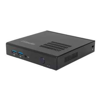 Giada DK310 bezventilatora mini dators Intel Celeron J6412 4GB RAM bez OS ar diviem Gigabit Ethernet portiem