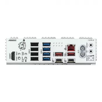 GIGABYTE B850 AORUS ELITE-P ICE AM5 ATX mātesplate, 4xDDR5, PCIe 5.0, 2.5GbE, Wi-Fi 6E, balta