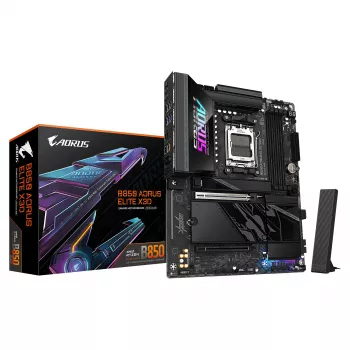 GIGABYTE B850 AORUS ELITE X3D AM5 ATX mātesplate, DDR5, 4xDIMM, HDMI, 2.5GbE, Wi-Fi 6E