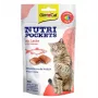 GimCat Nutri Pockets with Salmon 60g – Kraukšķīgi gardumi kaķiem ar krēmīgu laša pildījumu