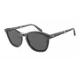 Giorgio Armani AR8170-5964B1 Havana Acetāta Kvadrātveida Saulesbrilles ar Zilas Gradienta Lēcām
