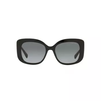 GIORGIO ARMANI SAULESBRĪLES AR8150-500111 Vīriešu Melns Acetāta Rāmis Pelēkas Polikarbonāta Lēcas 53/18/140 mm