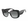 GIORGIO ARMANI SAULESBRĪLES AR8150-500111 Vīriešu Melns Acetāta Rāmis Pelēkas Polikarbonāta Lēcas 53/18/140 mm