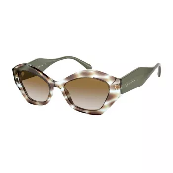 Giorgio Armani Women's AR8144-588113 Havana Acetate Sauļošanās brilles