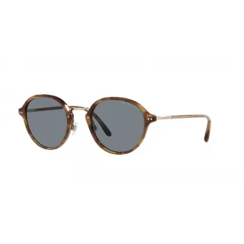 GIORGIO ARMANI Sieviešu Butterfly Saulesbrilles AR8139-5762R5 Havana Brūns Gradients 51mm