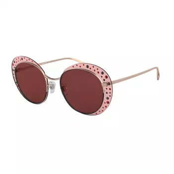 Giorgio Armani Sieviešu Saulesbrilles AR6079-301175 Havana Metal Phantos Brūns Gradients 52mm