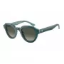 Giorgio Armani Women's Sunglasses AR8172U597071 Havana Dark Green 46mm