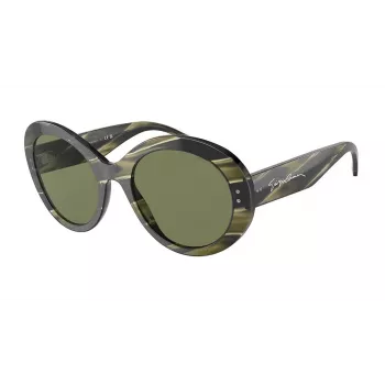 GIORGIO ARMANI Sieviešu Saulesbrilles AR8174-59522A Havana Brūna Gradienta 53mm