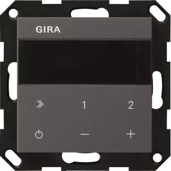 GIRA 232028 UP-Radio IP System 55 Antracīta