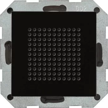GIRA Lautsprecher 228205 UP-Radio System 55 melna stikla izskats (228205)