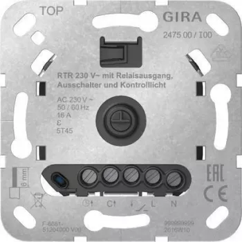 GIRA RTR 230 V releja izejas ON/OFF kontroles ieliktnis 247500