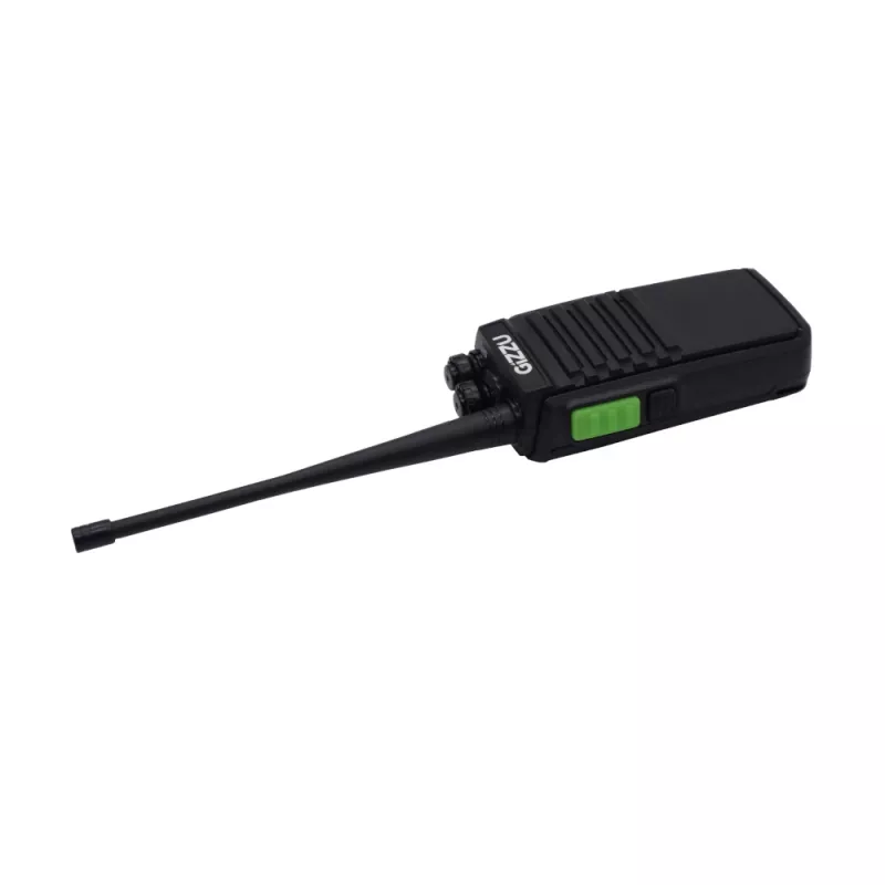 Gizzu Patrol Walkie Talkie komplekts PMR446 8 kanālu divvirzienu radio ar VOX, Scan, lukturīti – Melns/Oranžs (2 gab.)