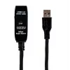 Gizzu USB 3.0 aktīvais pagarinātājkabelis 5m - Melns