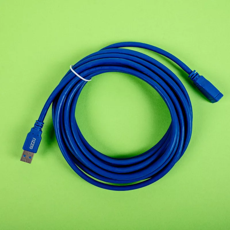 Gizzu USB 3.0 pagarinātājs 5m - zils