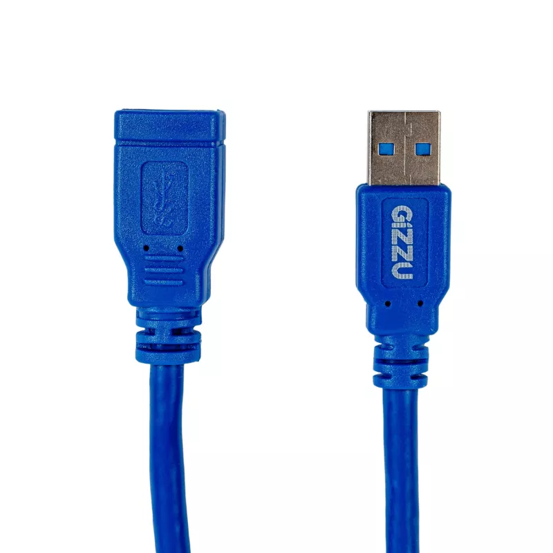 Gizzu USB 3.0 pagarinātājs 5m - zils