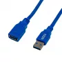 Gizzu USB 3.0 pagarinātājs 5m - zils