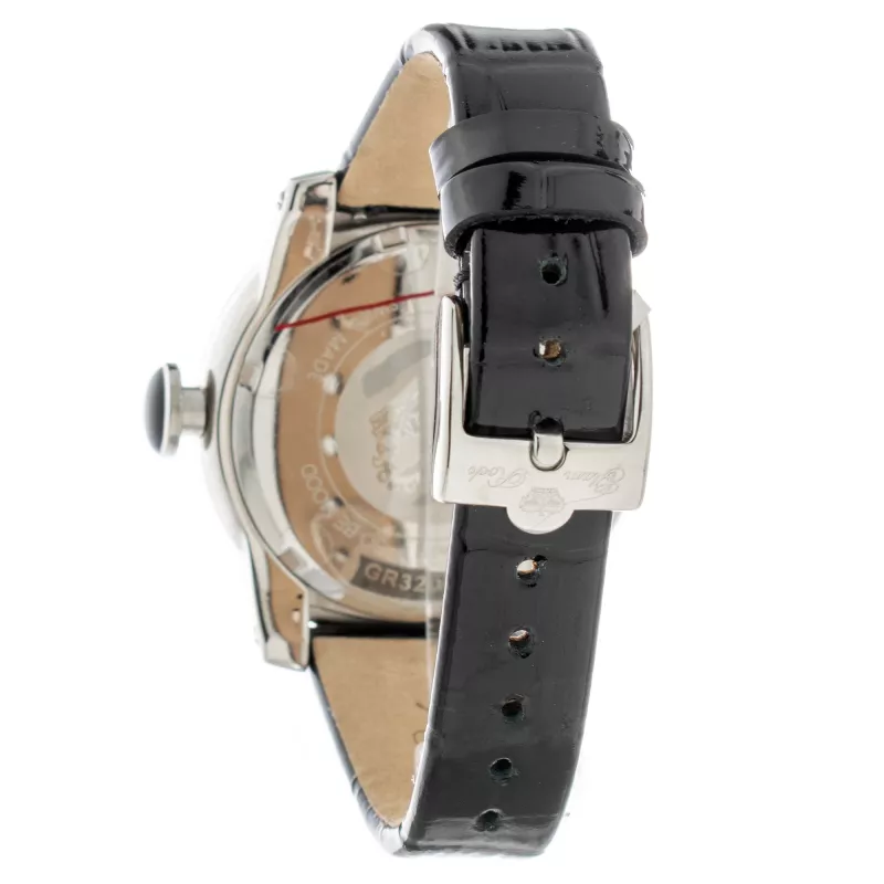 GLAM ROCK GR32083 Sieviešu pulkstenis 44mm balta āda