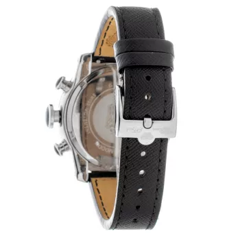 GLAM ROCK GR32107 44mm Šveices kvarca hronogrāfa sieviešu pulkstenis, balts silikons