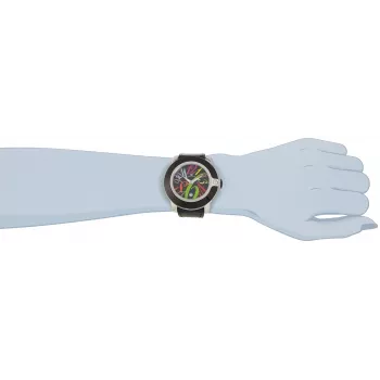 GLAM ROCK Sieviešu Pulkstenis GR32018 Miami Collection 44mm Šveices Kvarcs Nerūsējošais Tērauds Āda Melns