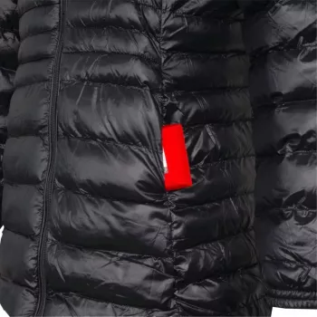 Glovii GTFBL Sieviešu apsildāmā softshell jaka ar oglekļa šķiedras sildīšanu, 3 režīmi, uzlādējams akumulators, melna