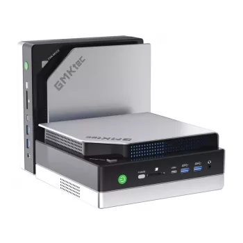 GMKtec EVO-X2 Ryzen AI Max+ 395 Mini PC ar 64GB RAM, 1TB SSD un Windows 11 Pro