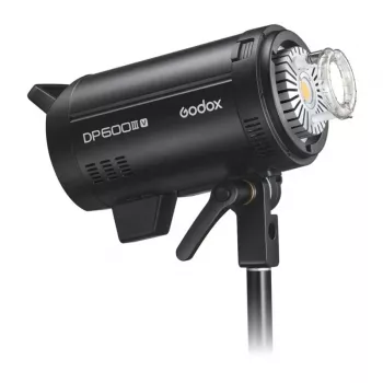 Godox DP600IIIV 600Ws studijas zibspuldze ar 30W LED modelēšanas lampu, 2.4G Wireless X sistēmu, Bowens stiprinājumu