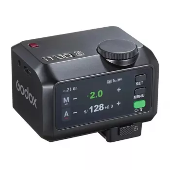 Godox iT30Pro S TTL bezvadu zibspuldze Sony kamerām - Melna