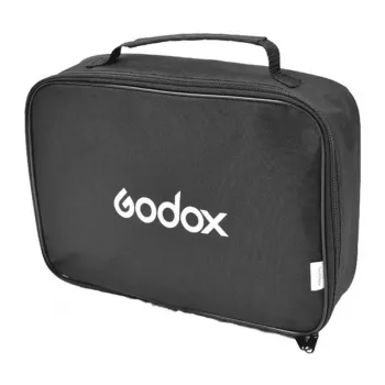 Godox SFUV5050 salokāmais kvadrātveida softbox 50x50cm ar S-Type stiprinājumu, sudraba iekšpusi, noņemamiem difuzoriem un pārnēsāšanas somu