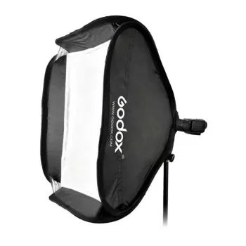 Godox SFUV8080 Softbox 80 x 80 cm ar S-tipa ātrās zibspuldzes kronšteinu un pārnēsāšanas somu