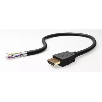 Goobay 80105 Soft High-Speed HDMI kabelis ar Ethernet - 5m Melns